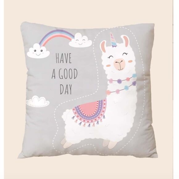 Alpaca Pillow Cover  - Picture 1 of 3